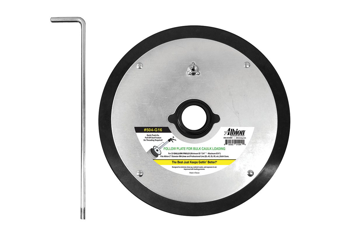 2gal Slip On Follow Plate